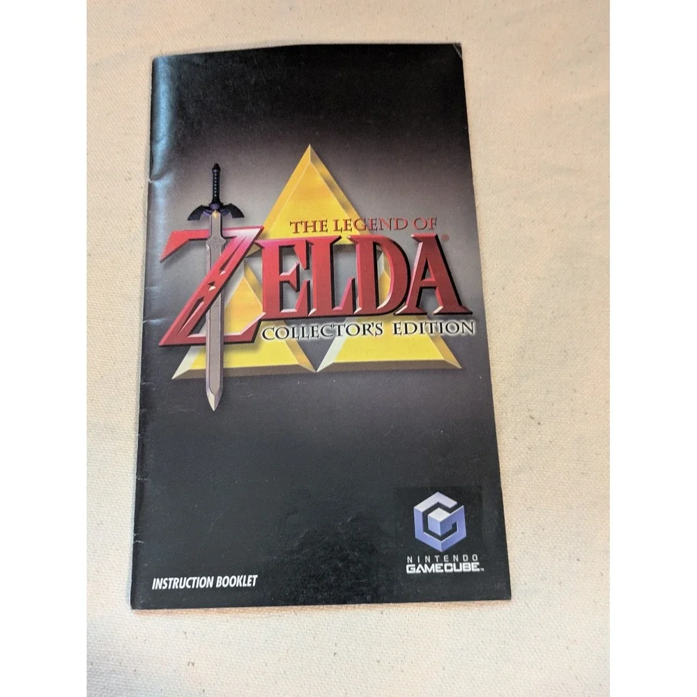 The Legend of Zelda Collectors Edition Nintendo GameCube Manual Instruction Book